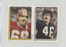 1986 Topps Album Stickers Todd Christensen Russ Grimm #257-107 HOF 0l1