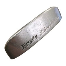 Bronty Blade Putter Silver Dollar Right Handed Steel Shaft New Grip 35"
