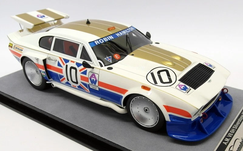 Tecnomodel Mythos 1/18 Scale TM18-117C Aston Martin AM V8 Silverstone 6H '80 #10 - Image 4 of 4