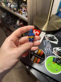 LEGO CYCLOPS minifigure MARVEL 76022 figure sh0117 X-men Dark Blue Outfit