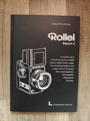 Rollei Report 5 - Claus Prochnow - Lindemanns Verlag - guter Zustand 