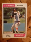 1974 Topps Baseball  Card #20 Nolan Ryan California Angels HOF