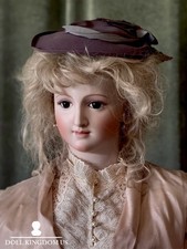 Lifesize 60” Reproduction of Antique Doll Mannequin “Lady Grace” Bru of France