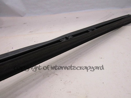 Audi A8 D2 97-02 Vorfacelift OS Türscheibe hinten rechts Glas Filz Zierleiste - Bild 5 von 5