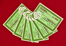 100 Lire Cento 1977 l ICCREA ITALY UNC BANK NOTE - CASSA RURALI E ARTEGIANE ROMA