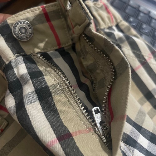Burberry pants nova check AUTHENTIC Trouser kids BOY cotton size 4Y - Picture 15 of 24