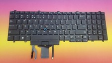 Keyboard INT`E Dell E5550 E5570 E5580 Präzision 15 3000 17 7000 0TF5M0 Backlit 