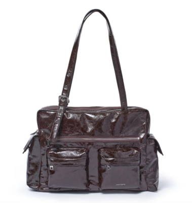 SAMO ONDOH Pocket Utility Bag L Crunch Burgundy Fits MacBook 16