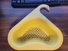 Kitchen Sink Rack Strainer Basket Filter Swan-Shaped Drain fruit drainer storage