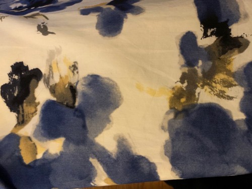 Ann Taylor Petites geblümt blau weiß multi Größe 12 P - Bild 10 von 10