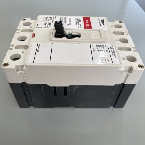 EATON HFD3060 HFD 65K 60AMP 600VAC 250VDC 3P INDUSTRIAL CIRCUIT BREAKER(NO BOX) - Picture 6 of 8