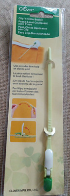 Clover Bodkins: Clip 'n' Glide Flexibilität Nähen elastisch Hobby