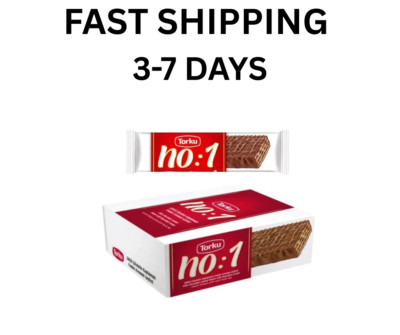 12X Torku No.1 Chocolate Milk Cream Wafer 35 Gram شوكولاتة توركو نمبر ون ويفر