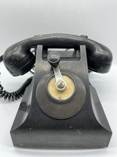 vintage black bakelite rotary phone Retro Telephone 1/403