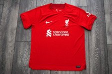 2022/2023 LIVERPOOL ENGLAND FOOTBALL HOME SHIRT SOCCER JERSEA SIZE MENS LARGE