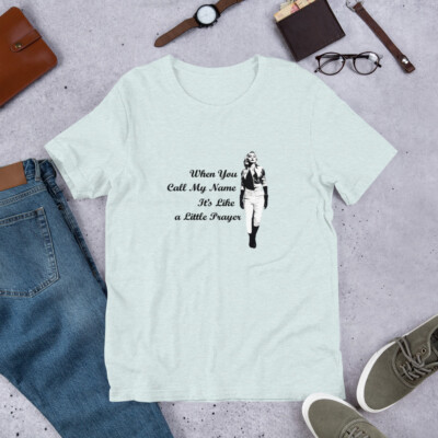 Madonna Tshirt - Unisex Madonna t-shirt - Like a Prayer Song T