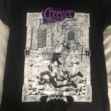 Creeper Band Gift For Fans  Black T-Shirt Cotton All Size RD129
