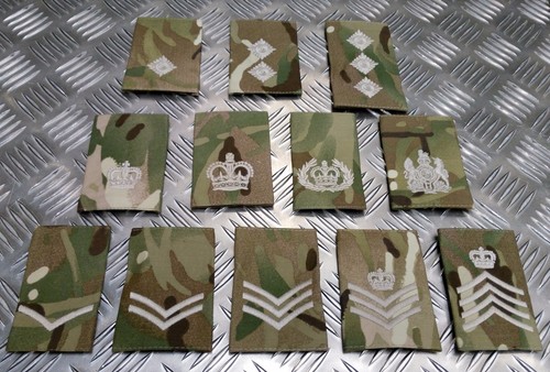 Rank Slide MTP MultiCam & Desert Camo Various Ranks NEW - Picture 2 of 42