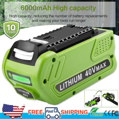 29472 Replacement For Greenworks G-MAX 40V Lithium Battery 29462 29482 29252 NEW