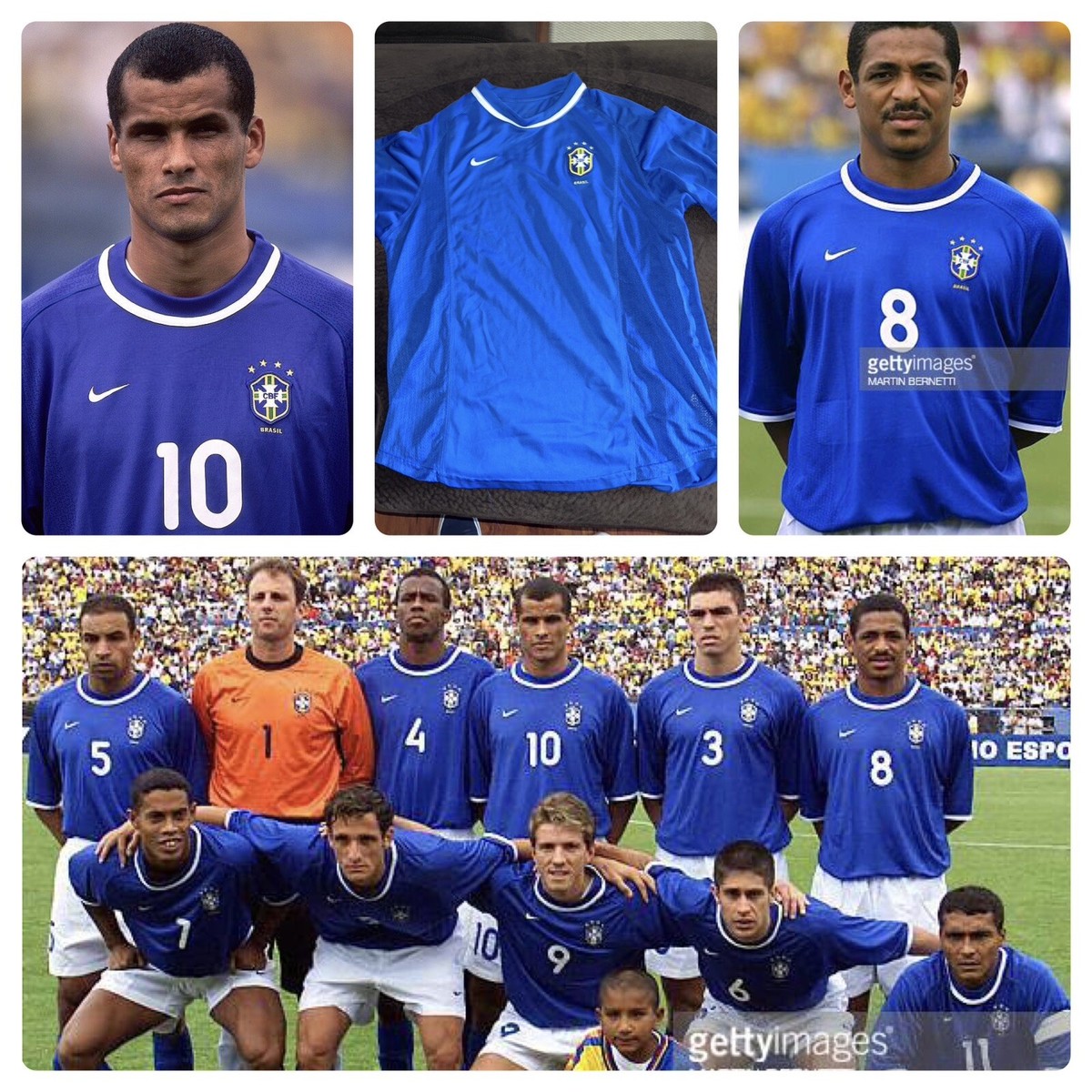 Nike 🇧🇷 Brazil Soccer National Team 2000 Away Soccer Jersey L | eBay