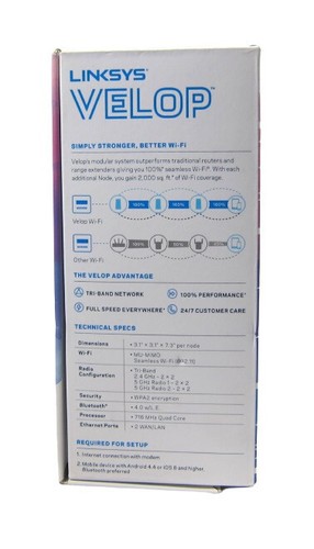Linksys (WHW0303) router mesh veloce (sistema Wi-Fi mesh tri-band) confezione da 3 - Foto 6 di 6
