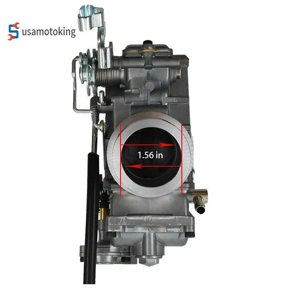 Carburador FCR39 para Kawasaki KLX400 Suzuki DRZ400S DRZ400E 2001 KTM 400 MXC Foto 3 de 4