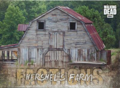 Walking Dead Road To Alexandria Factions Chase Karte F-2 Hershel's Farm