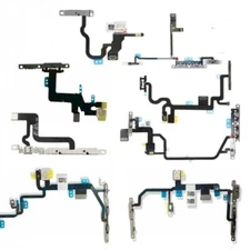 New Power Volume Switch Button Flex Cable For iPhone X XR XS Max 8 7 6 Plus 6S