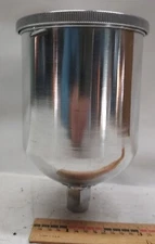 Aluminum Gravity Feed Spray Gun Cup - Fits Mastergrip 691281 HVLP Gun - 1029242