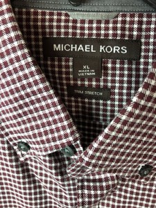 michael kors trim stretch shirt
