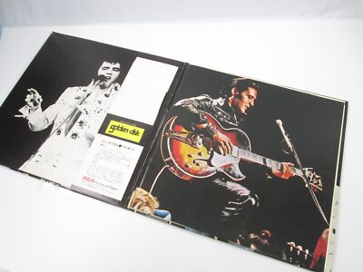 ELVIS PRESLEY ON STAGE FEBRUARY 1970 RCA SX-202 with OBI Japan LP