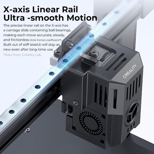 Creality Ender 3 V3 KE Drukarka 3D Oś X Szyna liniowa Precyzyjny druk 220 * 220 * 240 mm - Zdjęcie 6 z 9