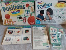 Trend POSITIONS Match Me Game T-58104 Lotto Memory Matching 1997 EXCELLENT