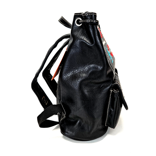 Montana West American Bling Concealed Carry Embroidered Aztec Backpack & Wallet - Picture 6 of 10