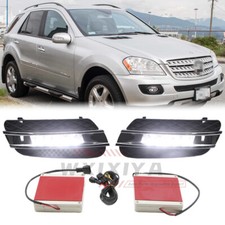 Led Daytime Running Light Drl For Benz Ml-class W164 Ml300 Ml350 06-09 Fog Lamp
