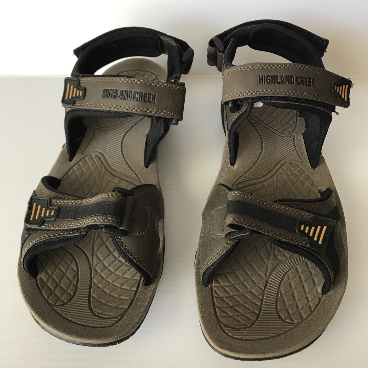Highland Creek Adjustable Sandal Sandals Rapid Brown NEW | eBay display picture 1