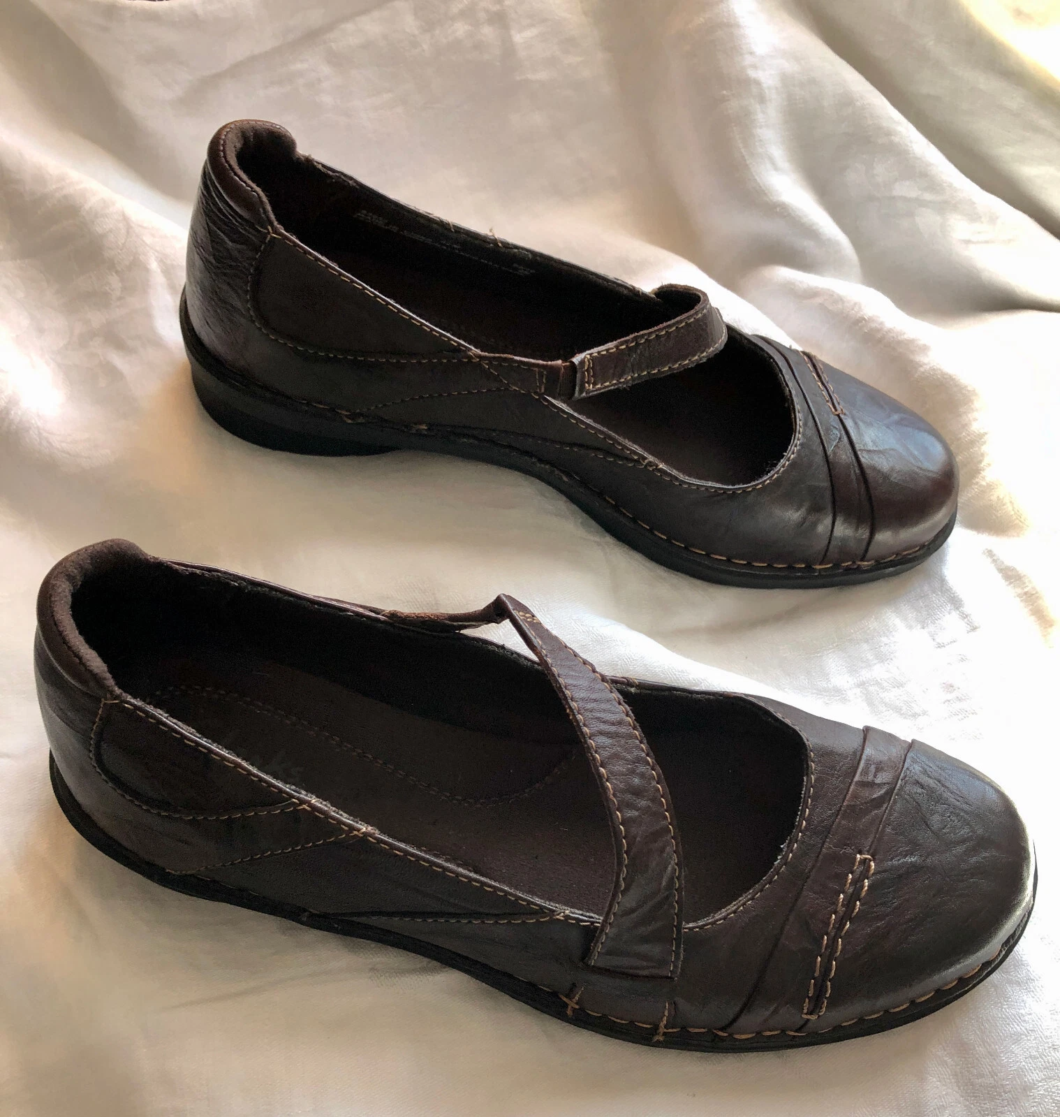 Ballerine Clarks Mary Jane taglia 8 5M scarpe donna