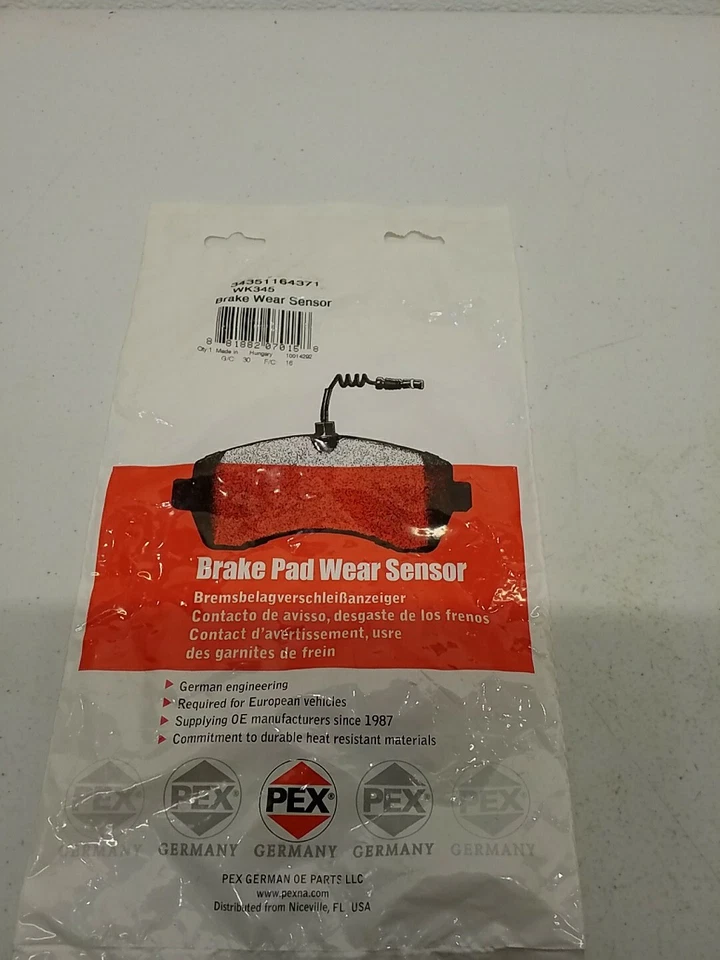 Датчик износа колодки автомобильного дискового тормоза WK345 Pex передний для седана PEX WK345 - Изображение 2 из 4