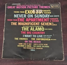 United Artists , Great Motion Picture Themes , Vinyl LP