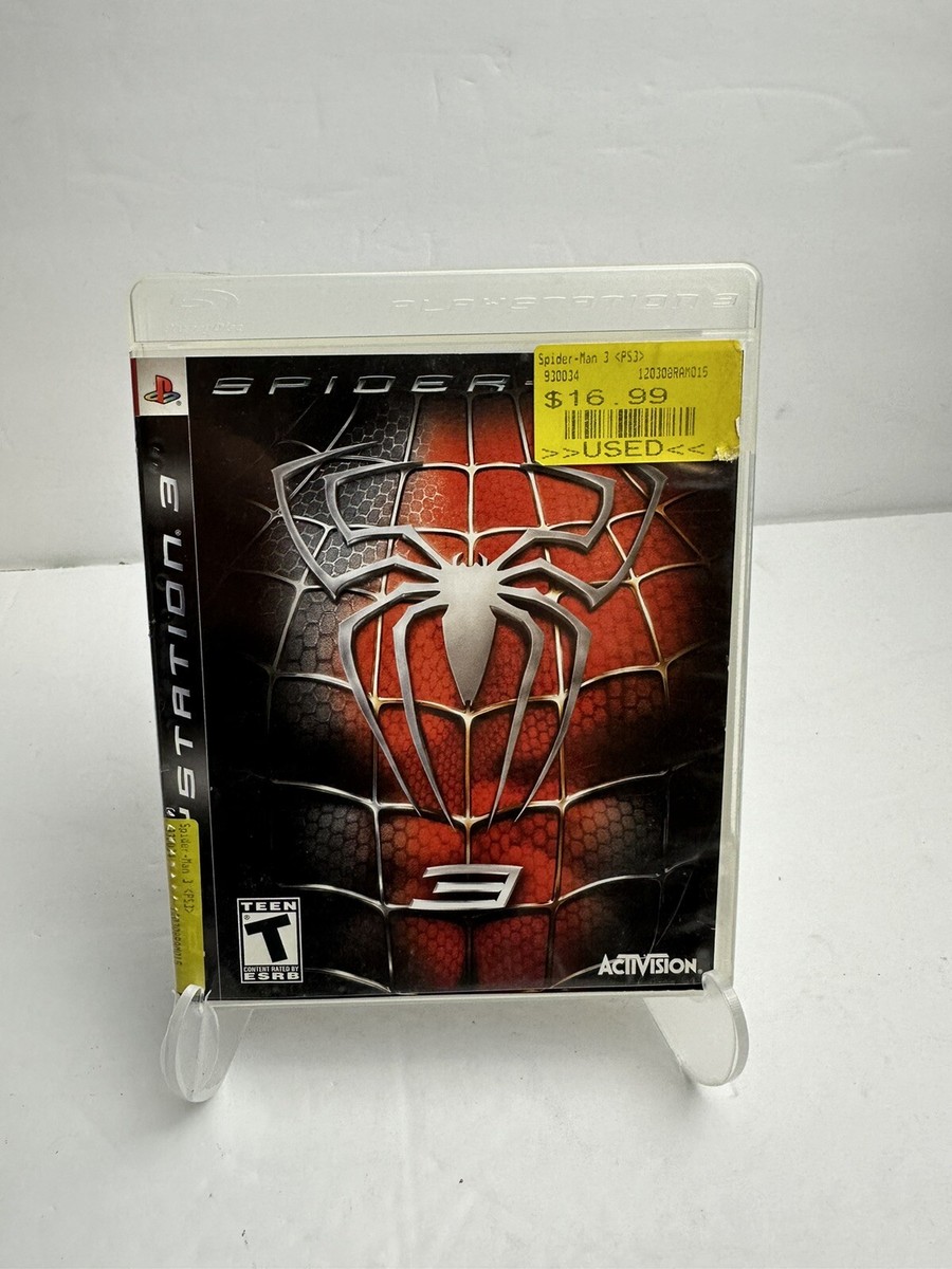 (未使用･未開封品)スパイダーマン3 - PS3 Spiderman 3 (PlayStation 3 PS3) Complete w Manual. Tested