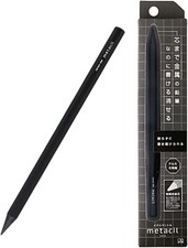Metal Pencil Metacil Black / written without cutting Sun-Star Stationary Japan