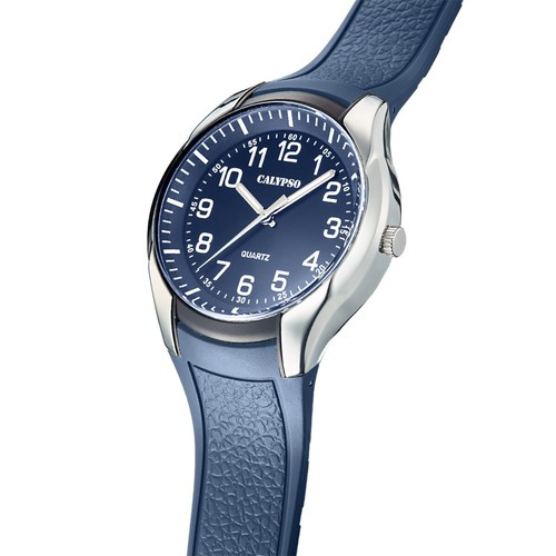 CALYPSO Herrenuhr Quarz Blau K5843/2 - 第 2/3 張圖片