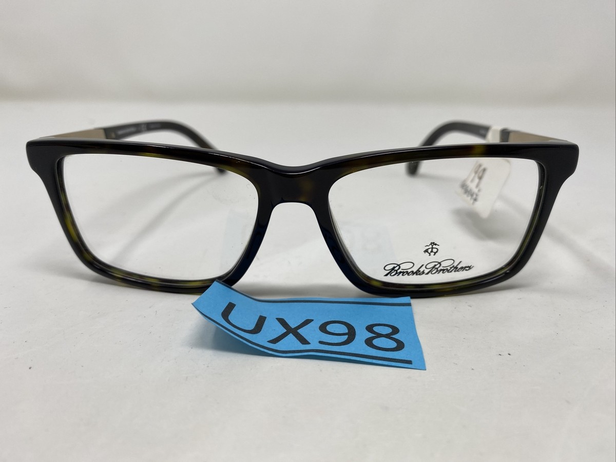 BROOKS BROTHERS 6001 TORTOISE EYEGLASSES SUNGLASSES FRAMES 53-15-140 Brooks Brothers Eyeglasses Eye Glasses Frames BB 2026 6001  main image 3