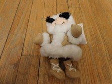 Vintage Walt Disney Store 8" Alaska Boy Small World Eskimo Beanbag Toy NWT
