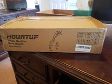 MOUNTUP Single Monitor Desk Mount,  Max 32 inch monitor