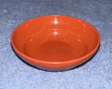 Vintage Tupperware Toys 1401 Orange Rust Mini Bowl Kids Play Set Piece