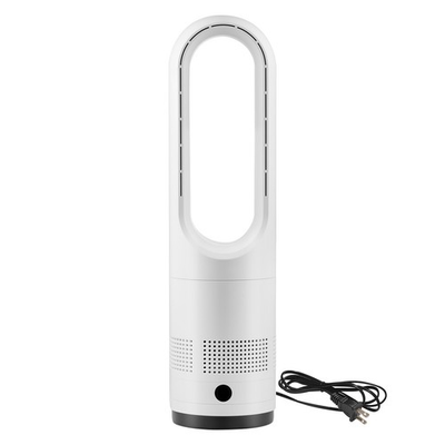 #ad Uimoso Bladeless Tower Fan with Remote 80° Oscillation 8 Speeds White $46.74