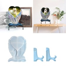 Silicone Mold with Bracket Mold Picture Display Photo Frames Epoxy Resin Molds