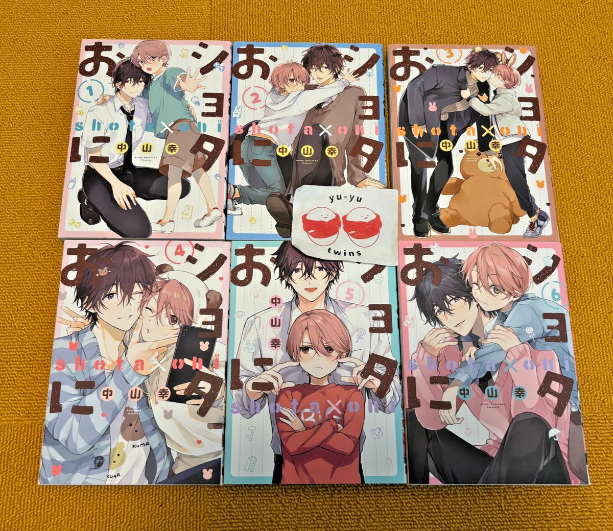 洋書 shota'ime Shota Oni Vol. 1-6 Comic Book Latest Full Set Japanese Manga BL