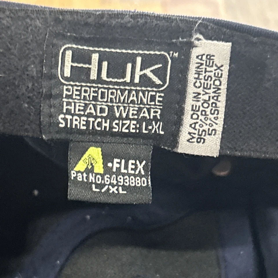 Huk Fishing Hat Performance Headwear Stretch Size L/XL - Image 3 of 4